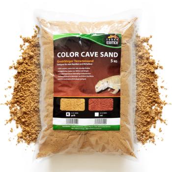 Terra Exotica Color Cave Sand gelb 5kg